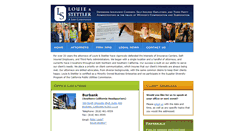 Desktop Screenshot of louielaw.com